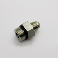 1JO JIC MACHO 74 ° CONO / SAE O-RING BOSS Adaptador hexagonal